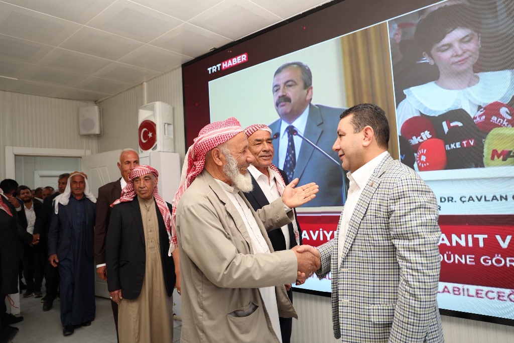 BAŞKAN ÖZYAVUZ BATMAÇ VE KARAASLAN AİLELERİNİ BARIŞTIRDI 