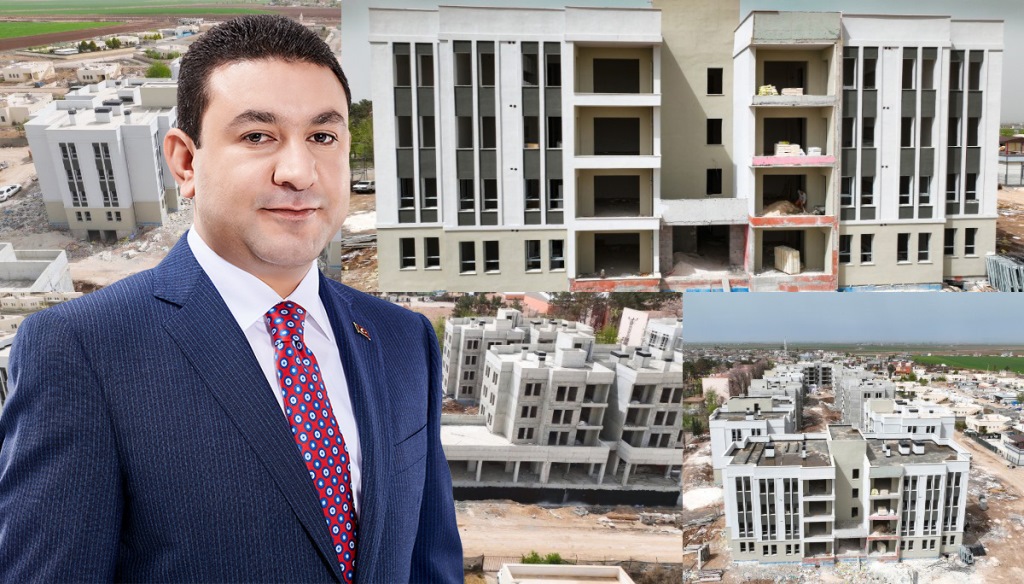 HARRAN'DA TOKİ KONUT VE İŞ YERİ İNŞAATLARINDA SONA GELİNDİ